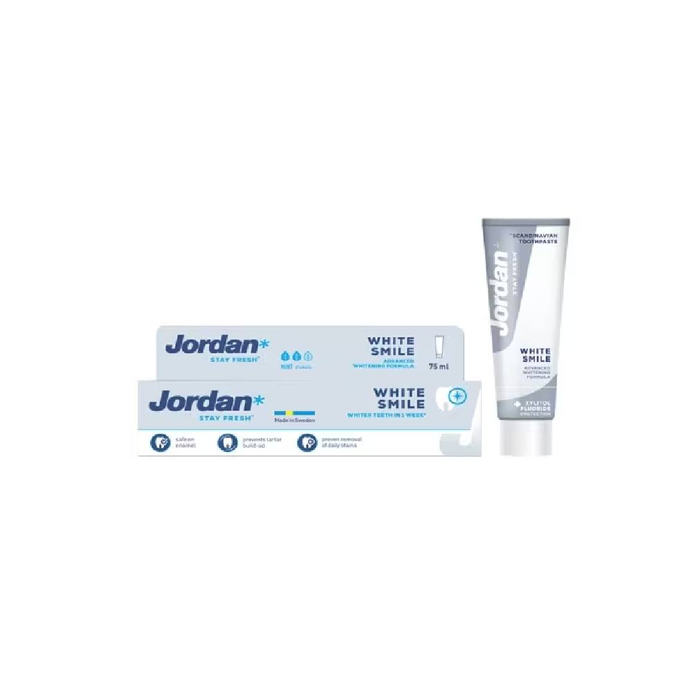 JORDAN WHITE SMILE TOOTH PASTE 75 ML