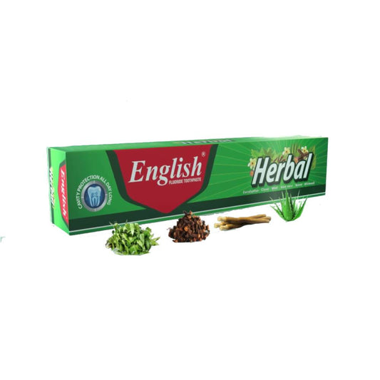 ENGLISH TOOTH PASTE HERBAL 65GM