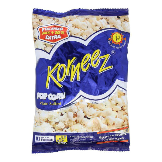 KORNEEZ PLAIN SALTED POP CORN 40 GM