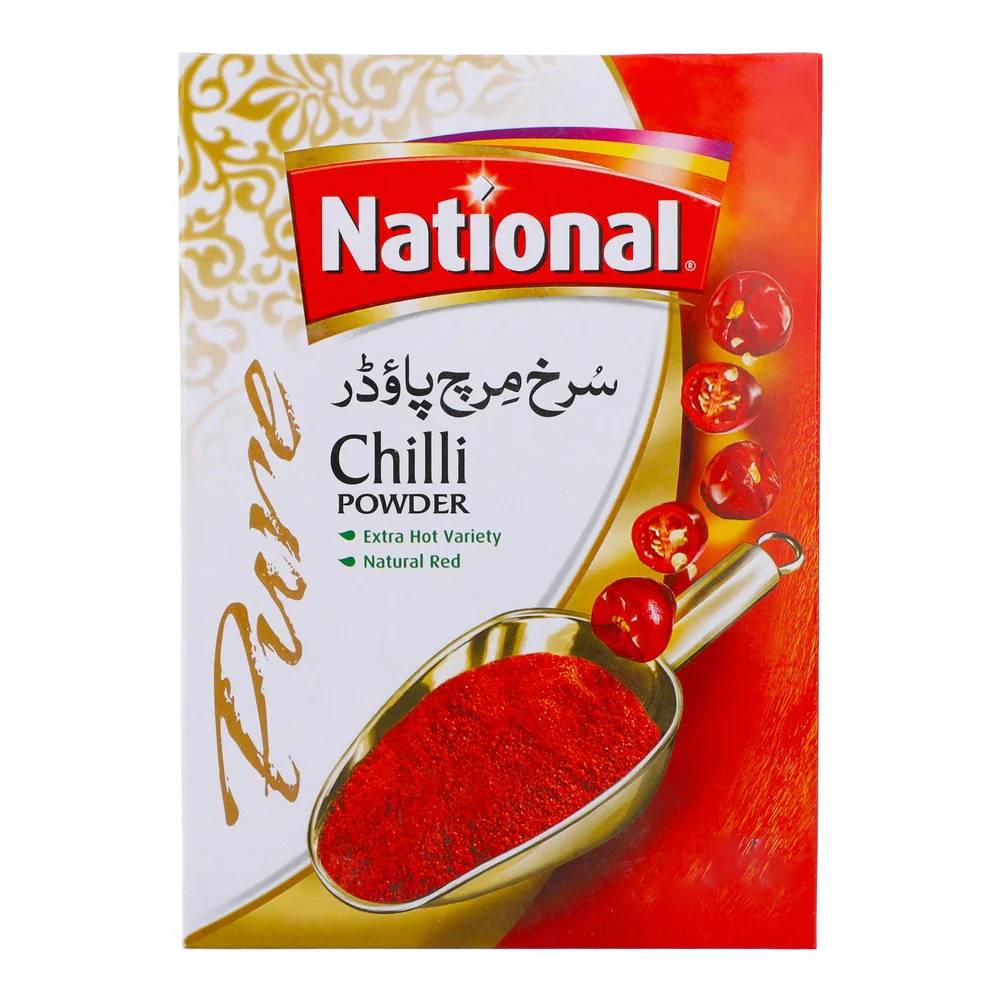 NATIONAL POWDER CHILLI 200 GM