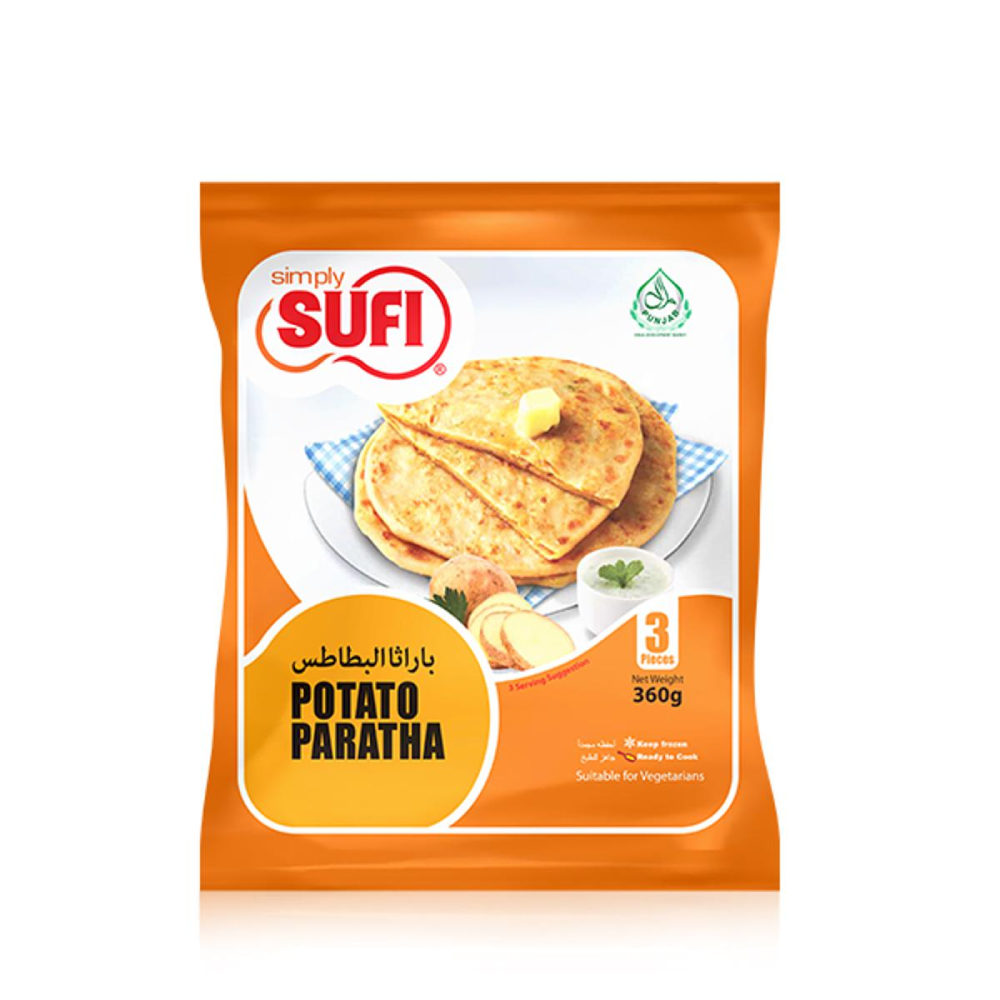 SUFI POTATO PARATHA 3 PCS 360 GM