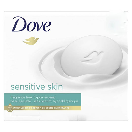 DOVE SOAP SENSITIVE SKIN PEAU SENSIBLE 106 GM