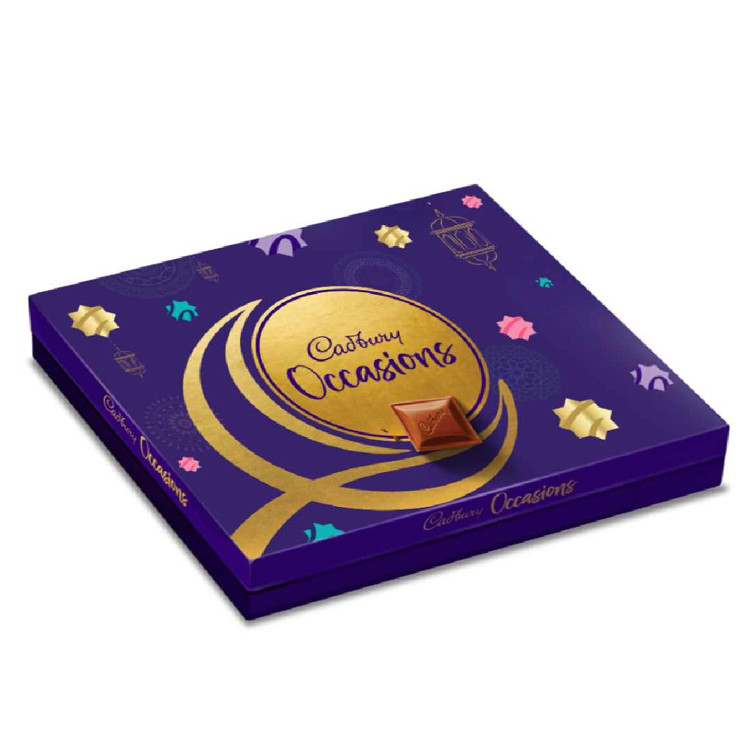 CADBURY OCCASIONS DAIRY MILK GIFT BOX 163GM