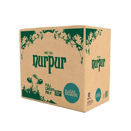 NURPUR FULL CREAM MILK 1.5 LTR  - CARTON