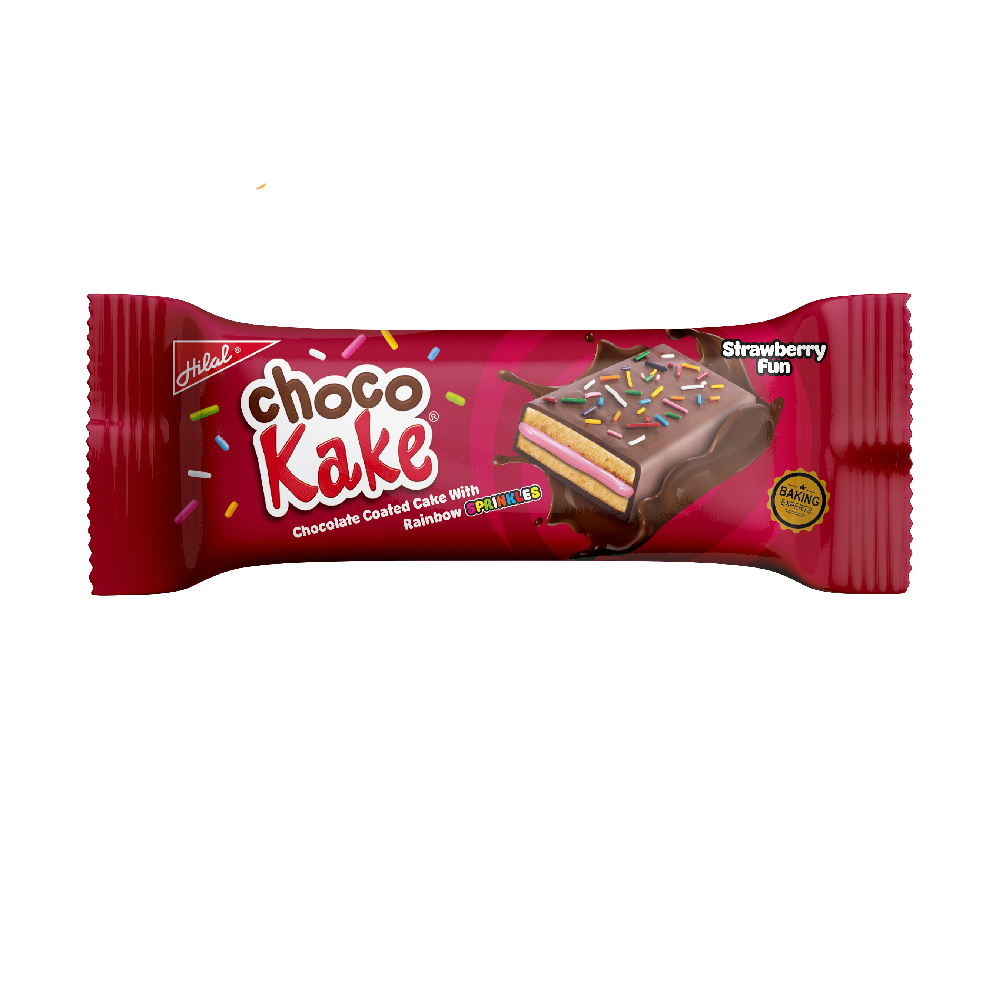 HILAL CHOCO KAKE STRAWBERRY FUN 18GM