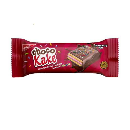 HILAL CHOCO KAKE STRAWBERRY FUN 18GM