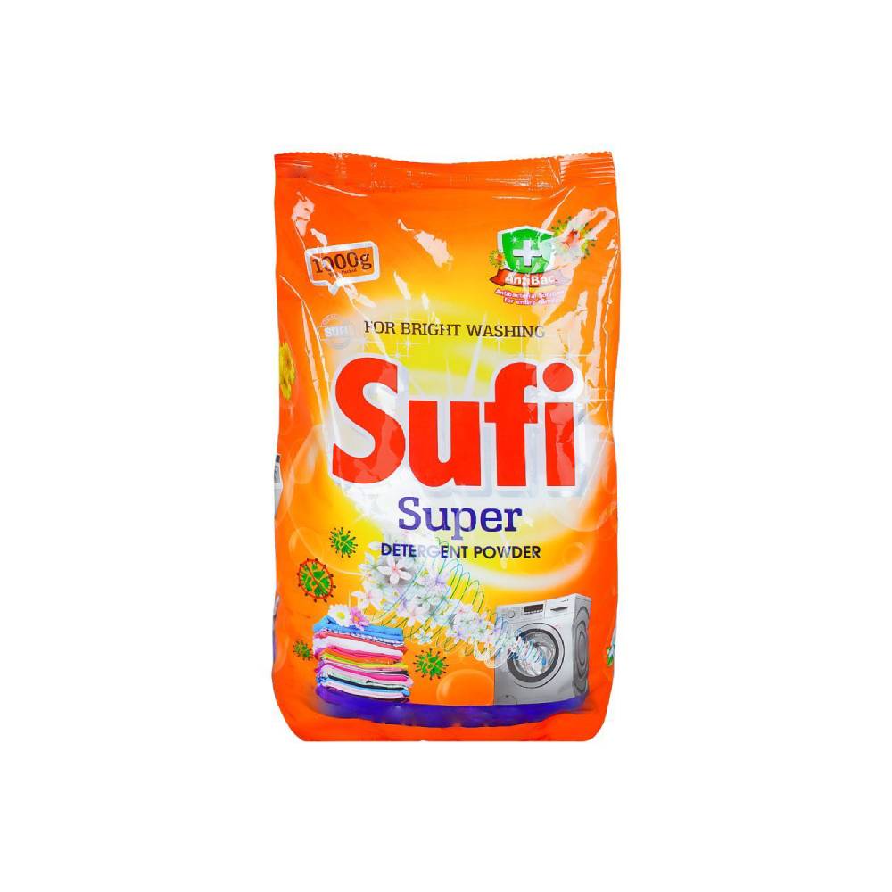 SUFI SUPER DETERGENT POWDER 1 KG BASIC