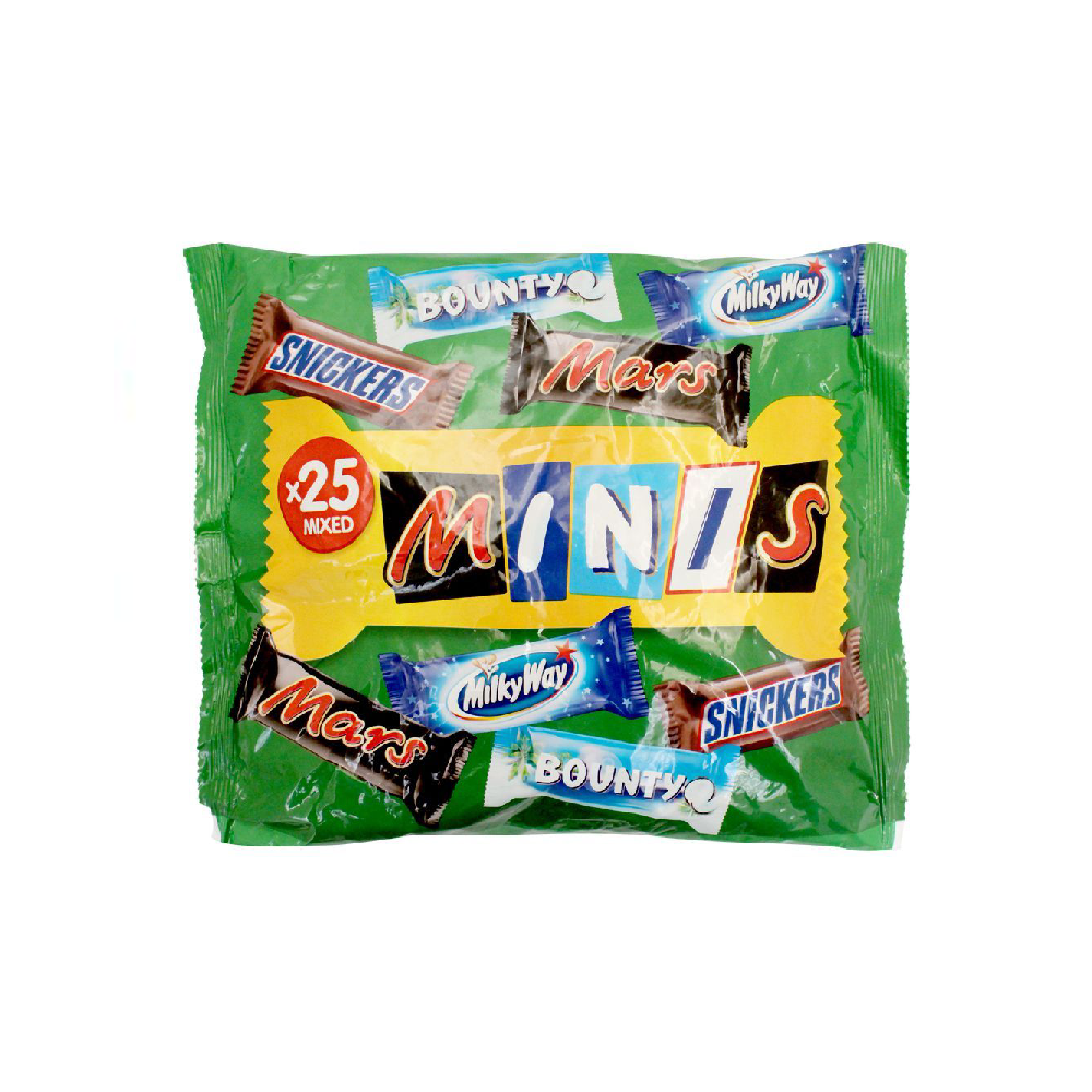 MINIS CHOCOLATE MIXED POUCH 500 GM