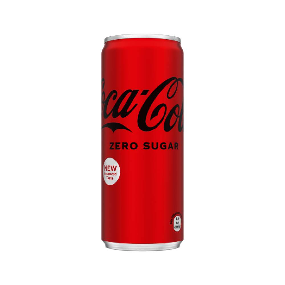 COKE ZERO SLIM CAN 250 ML-CARTON