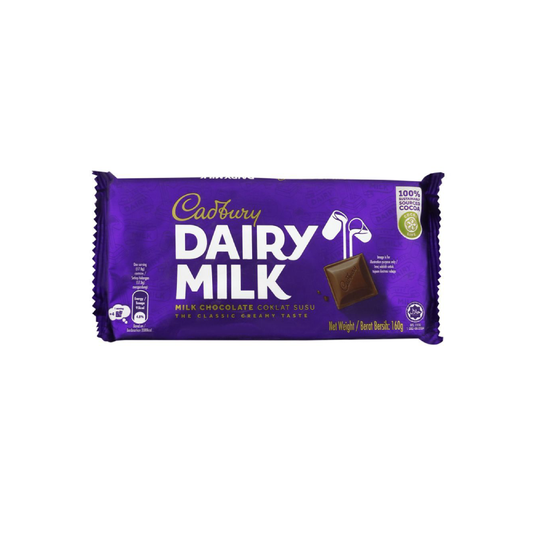 CADBURY DAIRY MILK CHOCOLATE 160 GM