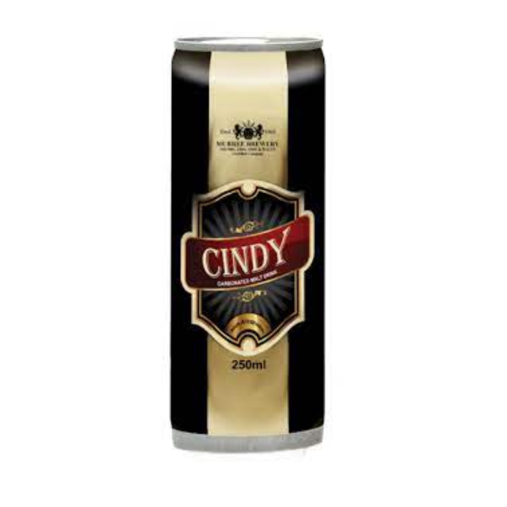 MURREE BREWERY CARBONATED MALT DRINK CINDY TIN 250 ML