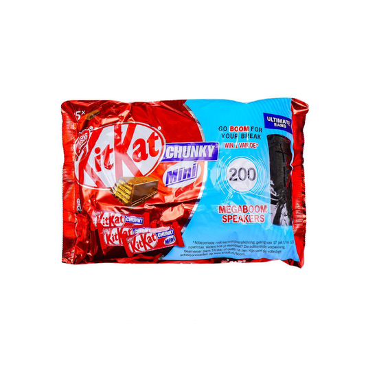 NESTLE KITKAT CHOCOLATE CHUNKY MINI POUCH 250 GM