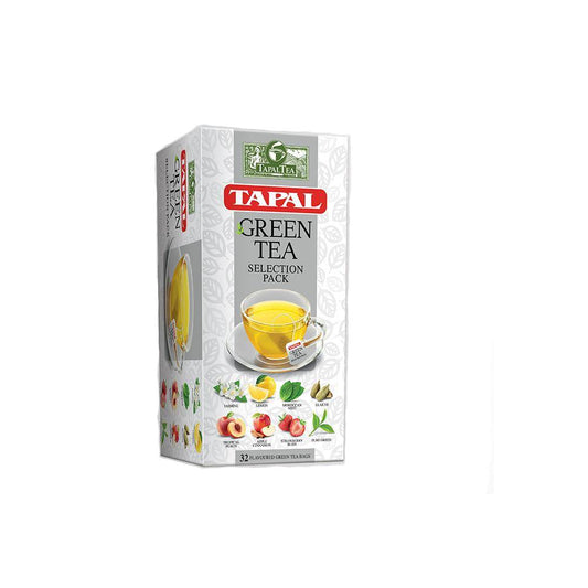 TAPAL GREEN TEA BAGS SELECTION PACK 32 BAGS 48 GM