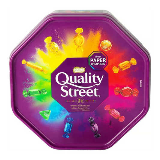 NESTLE QUALITY STREET CHOCOLATE TUB 600 GM