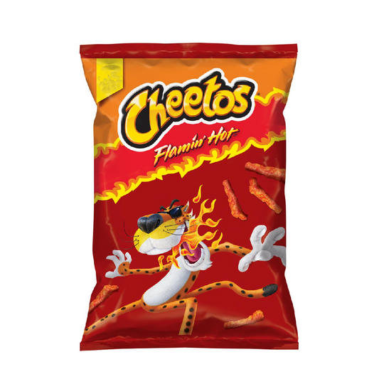 CHEETOS CHIPS RED FLAMING HOT 41 GM