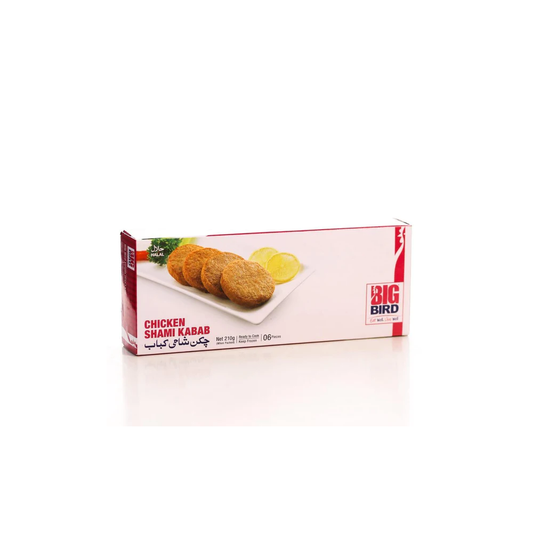 BIG BIRD CHICKEN SHAMI KABAB SMALL 210 GM