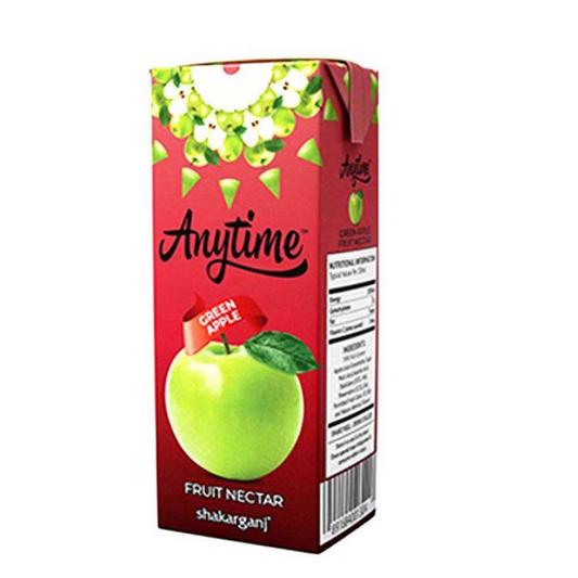 SHAKARGANJ ANYTIME GOLDEN APPLE JUICE 200 ML