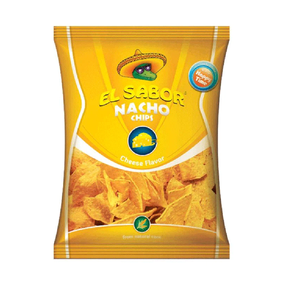 EL SABOR NACHO CHIPS CHEESE FLAVOR 100 GM