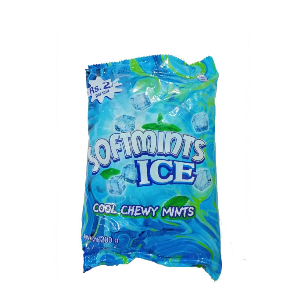 SOFTMINTS ICE COOL CHEWY MINTS 200 GM