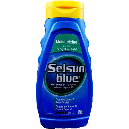 SELSUN BLUE SHAMPOO MOISTURIZING ALOE 250 ML