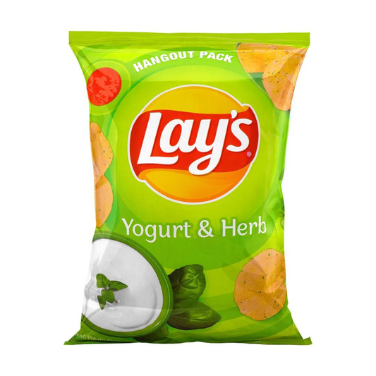 LAYS CHIPS YOGURT & HERB 90 GM