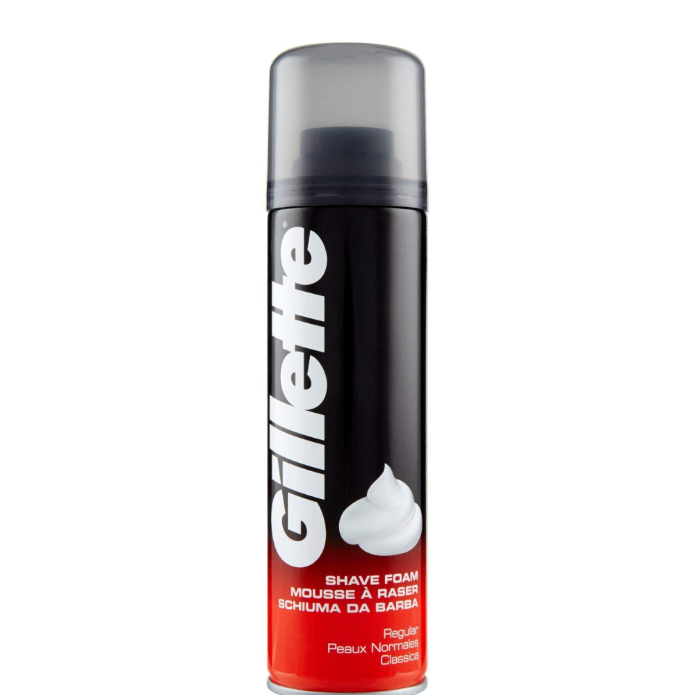 GILLETTE SHAVING FOAM REGULAR 200 ML