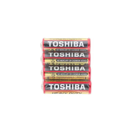 TOSHIBA CELL AA 4PC HEAVY DUTY 1.5 V