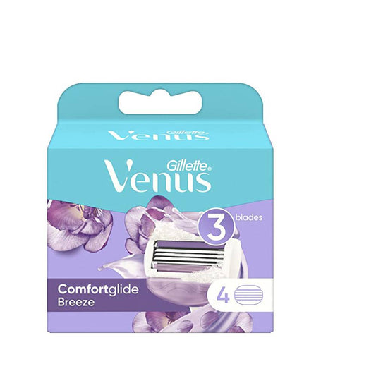 GILLETTE VENUS COMFORTGLIDE BREEZE CART OF 4