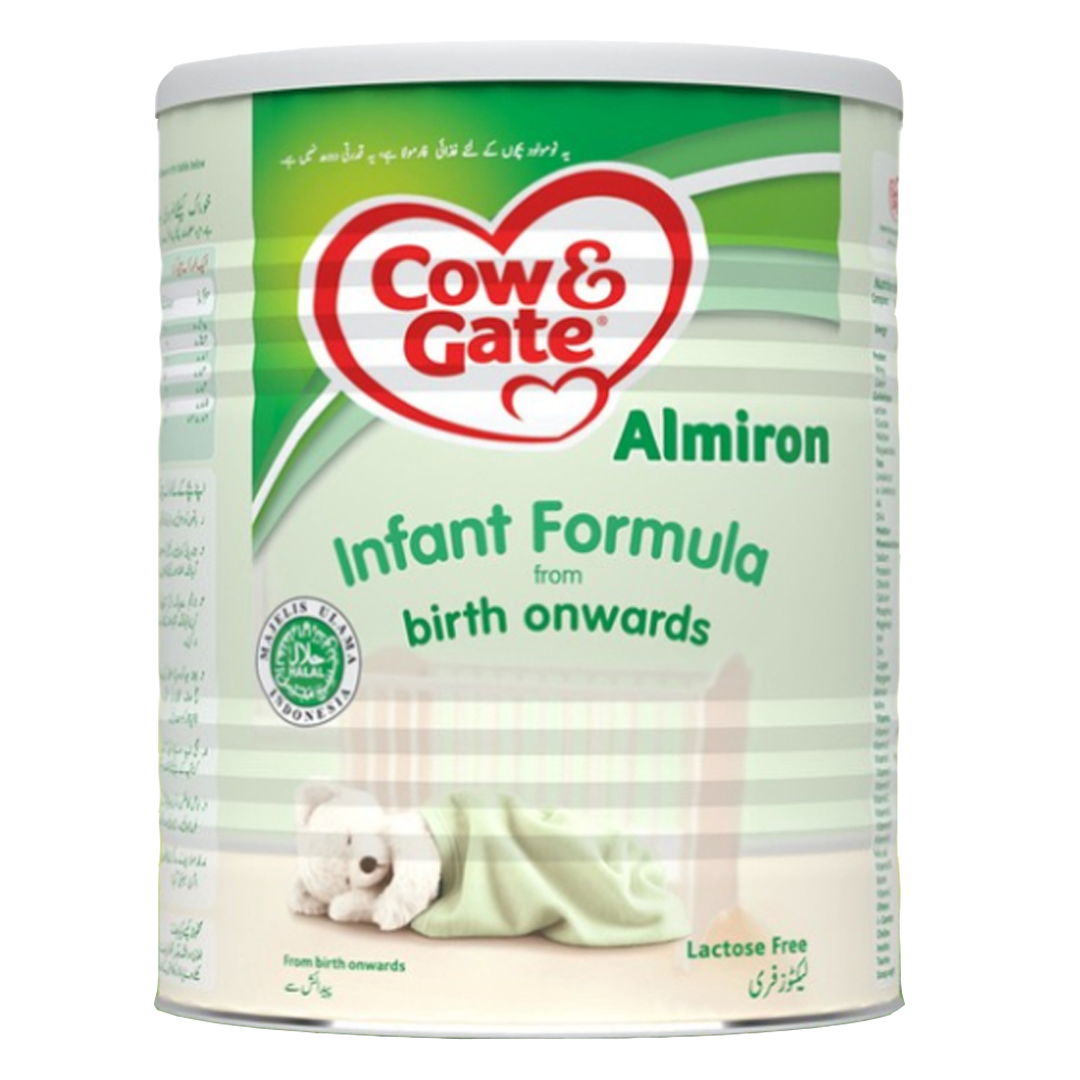 COW AND GATE MILK ALMIRON LACTOSE FREE TIN 400 GM