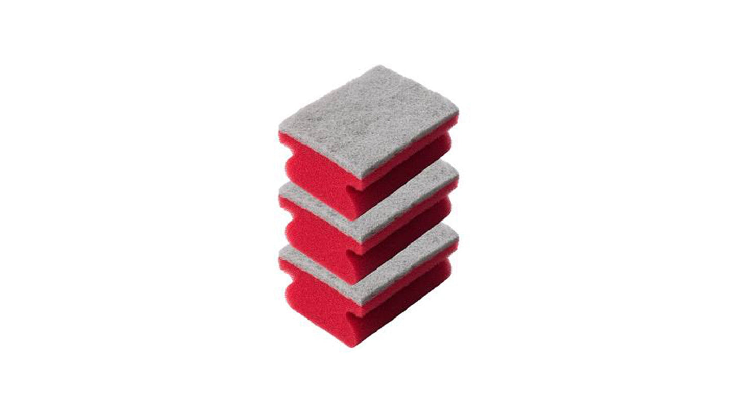 LIAO SCOURING PAD SPONGE 3PC IR H130030