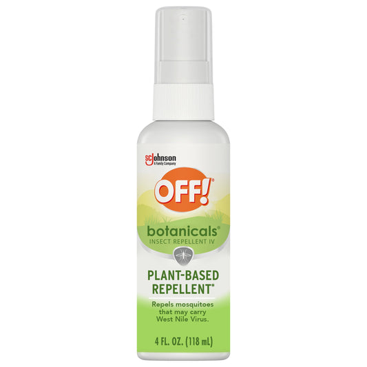 OFF! Botanicals Insect Repellent IV, Repellent Spritz Effective Against Mosquitoes, 4 oz