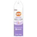 OFF! Clean Feel Insect Repellent 1, Aerosol Mosquito & Bug Spray with Picaridin, 7.5 oz