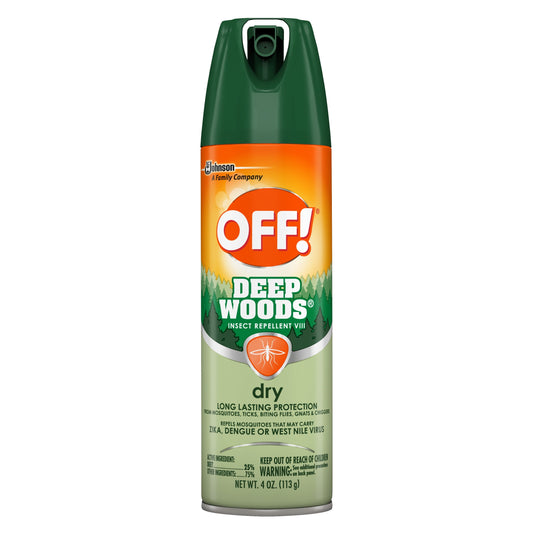 OFF! Deep Woods Insect Repellent VIII Dry, 4 fl oz