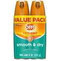 OFF! FamilyCare Insect Repellent I, Smooth & Dry, 4 oz, 2 ct