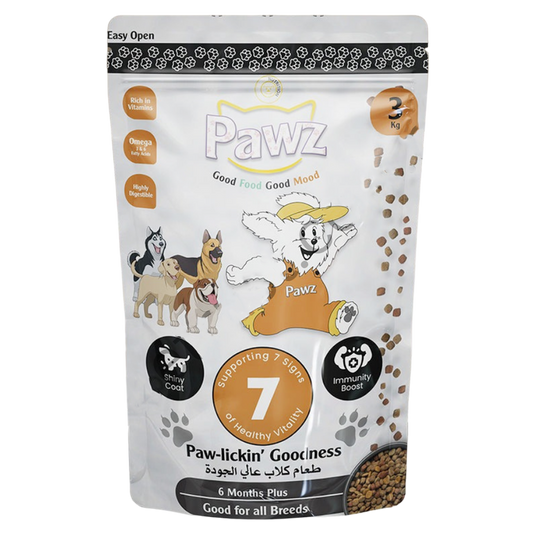 PAWZ DOG FOOD ADULT 3 KG