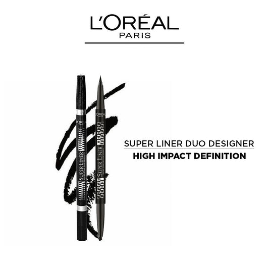 LOREAL SUPER LINER SUPER DUO DESIGNER PENCIL PC
