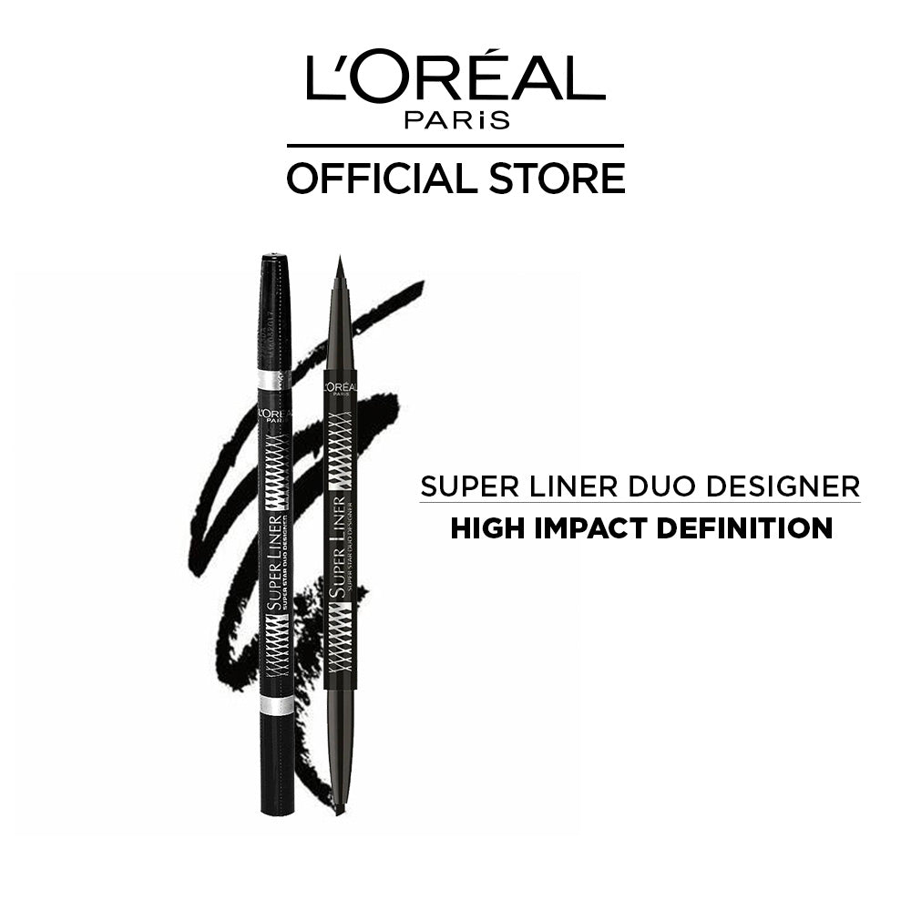 LOREAL SUPER LINER SUPER DUO DESIGNER PENCIL PC