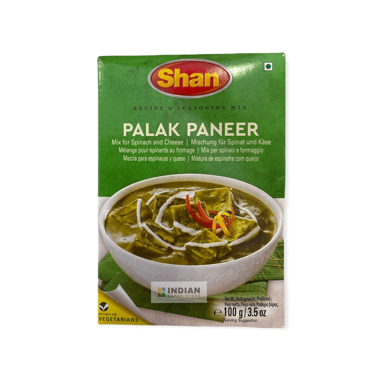 Shan Palak Paneer Seasoning Mix
