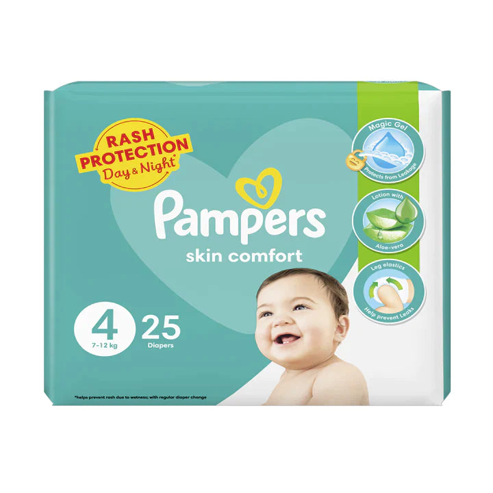 PAMPER DIAPER JUMBO PACK MAXI NO4 25 PCS 7-12KG