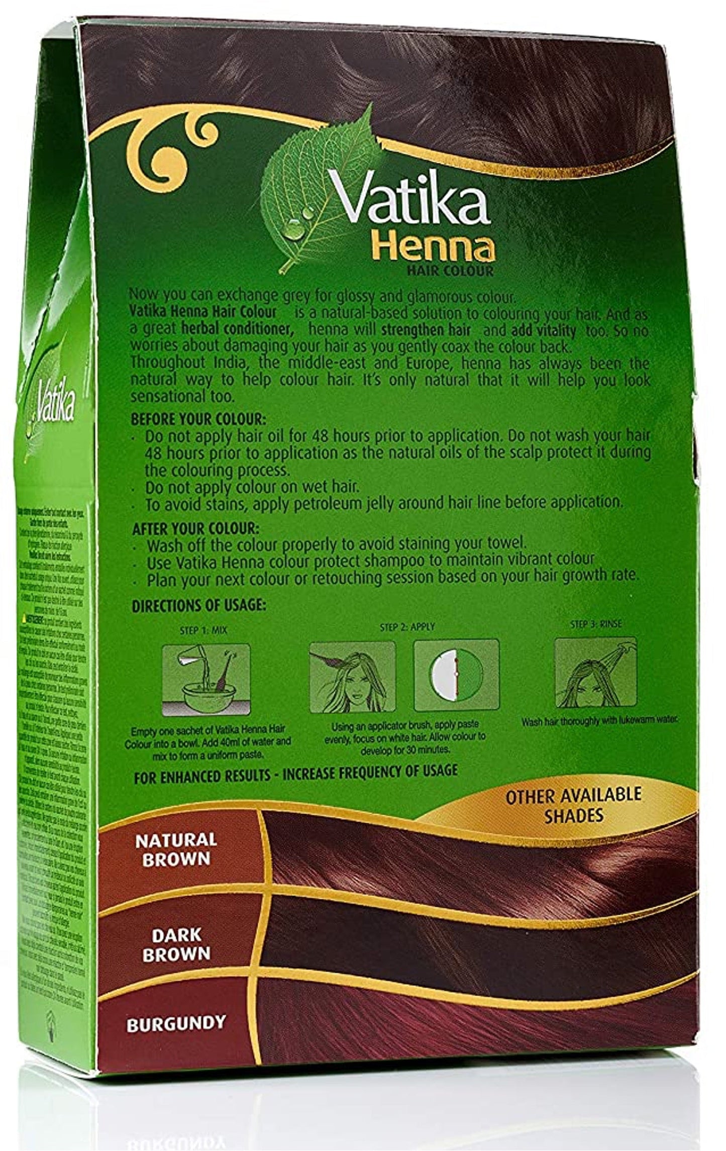 Vatika Henna Black