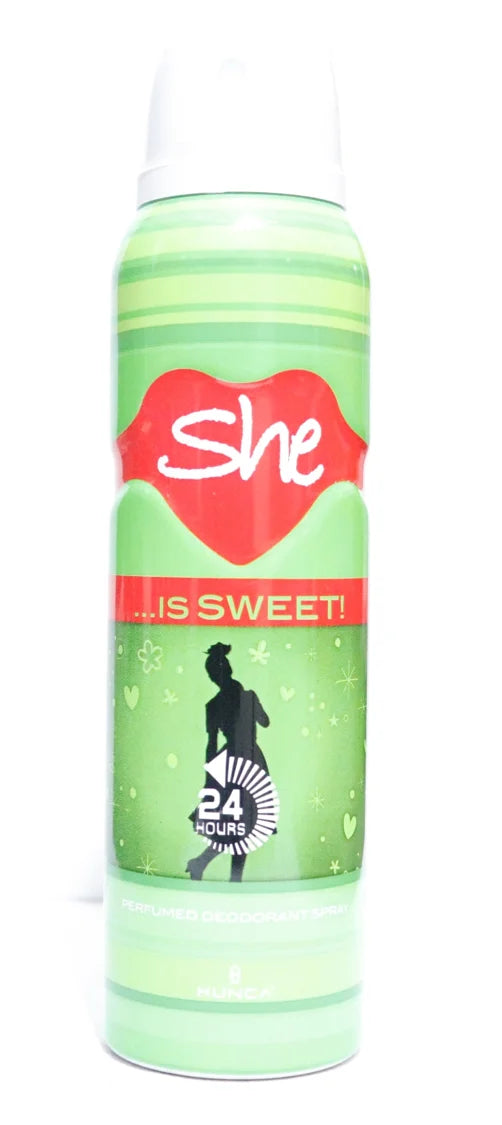 SHE DEODORANT IS SWEET 150 ML