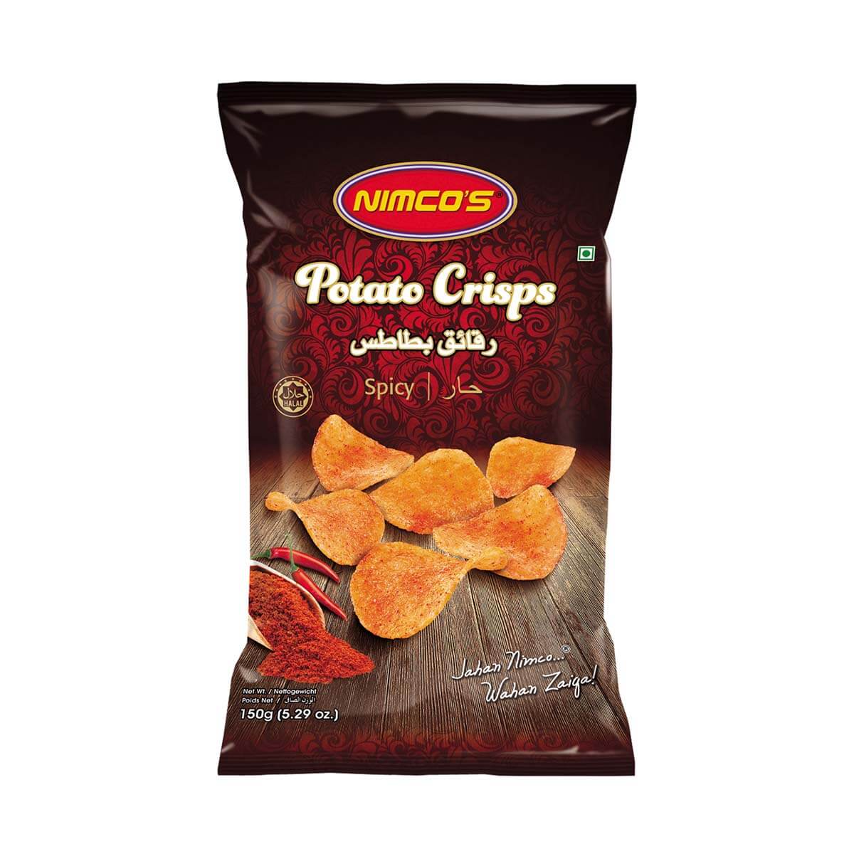 NIMCOS POTATO CRISPS 150 GM