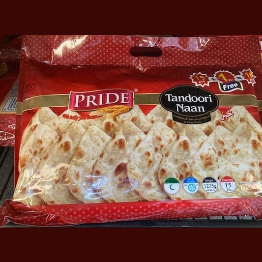 Pride Tandoori Naan FP 16pc