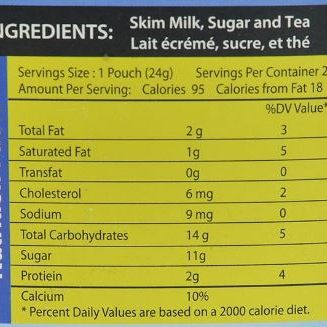 Quick Plain Chai (20 pouches)