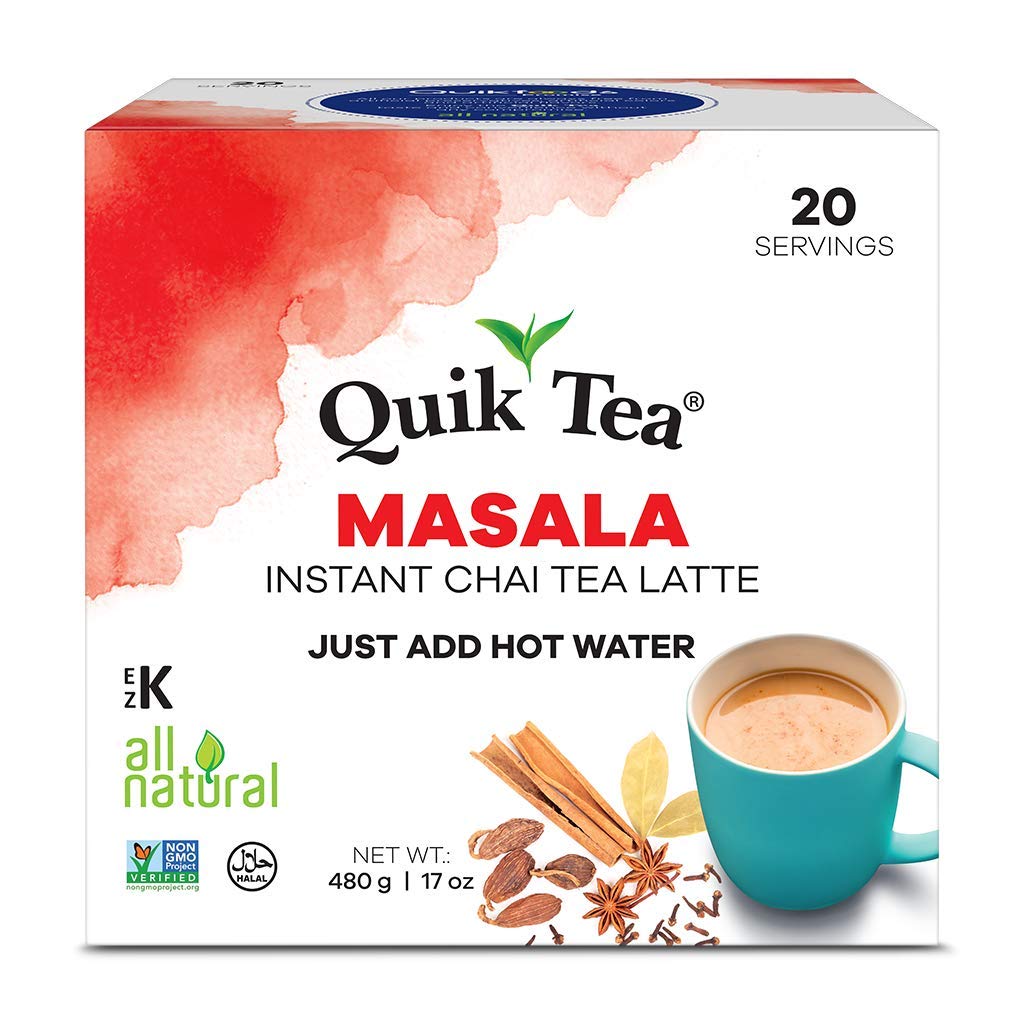 Quick Tea Masala Instant Chai (20 Pouches)