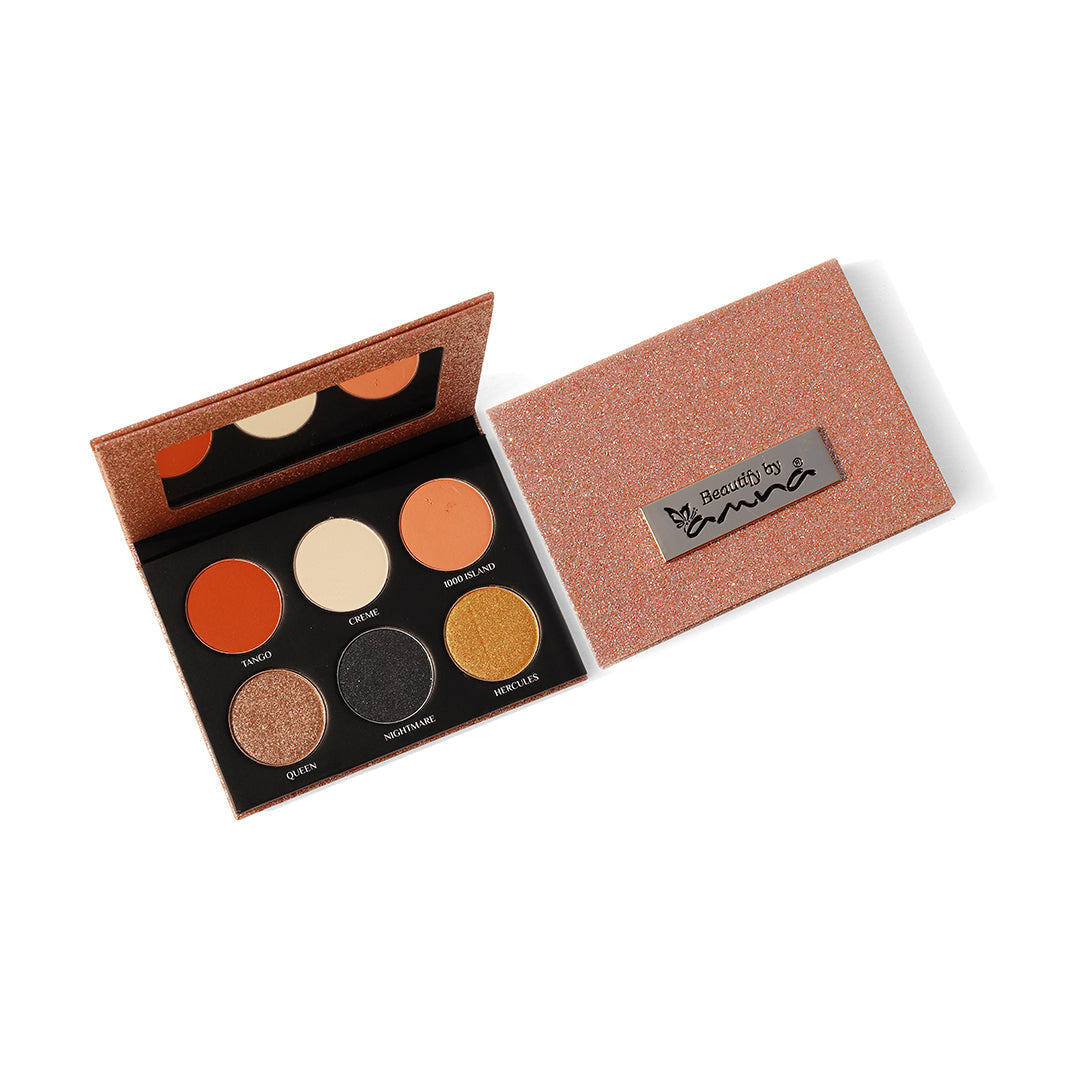 Beautify By Amna The Holiday - Rose Gold Eyeshadow Palette