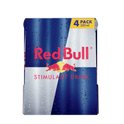 REDBULL ENERGY DRINK WITH TAURINE 4PCS PACK 4X250ML