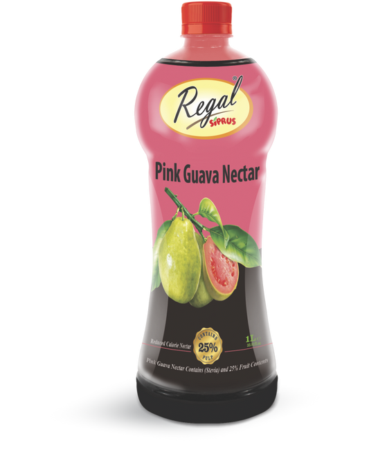 REGAL SIPRUS JUICE PINK GUAVA BOTTLE 1 LTR