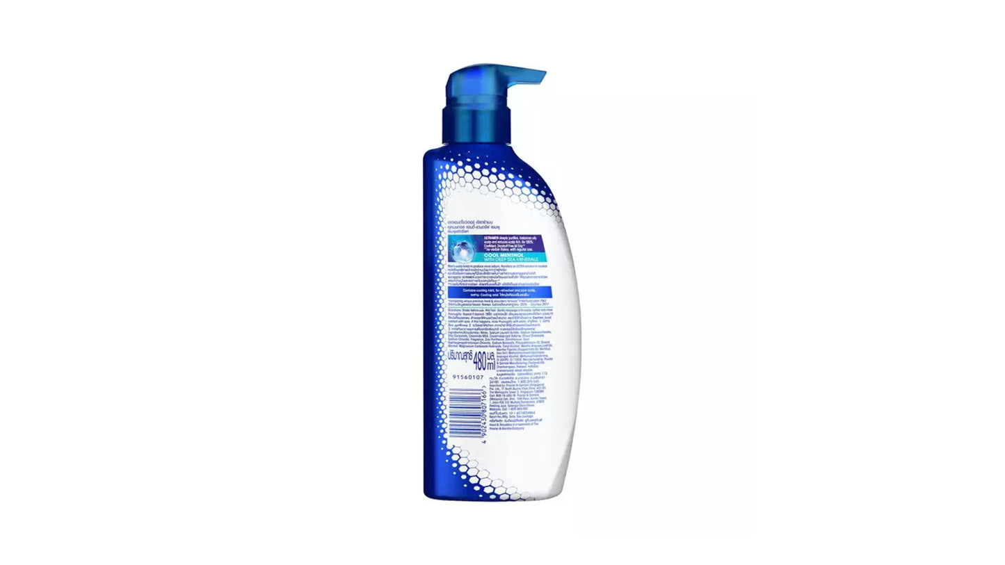 HEAD & SHOULDERS SHAMPOO MEN ULTRA  ANTI-HAIRFALL 480 ML