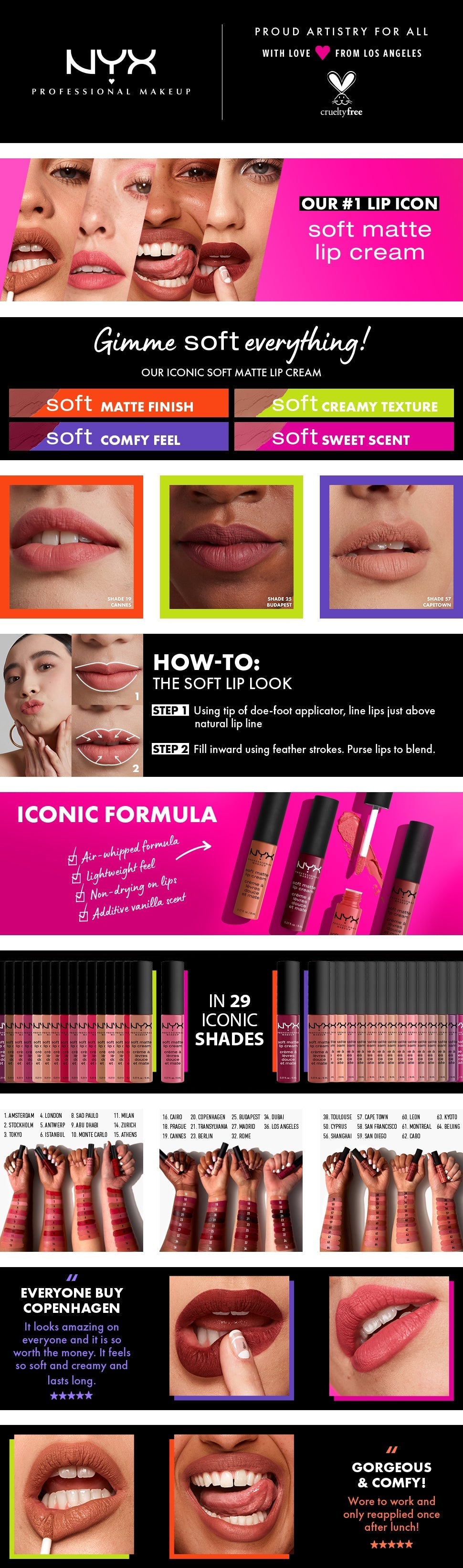 NYX SOFT MATTE LIP CREAM SMLC 08 8ML